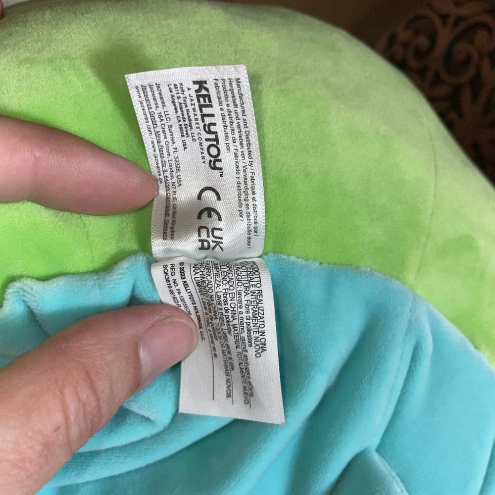 Squishmallow Flip A Mallows Green Frog Hippo Plush‎ Reversible